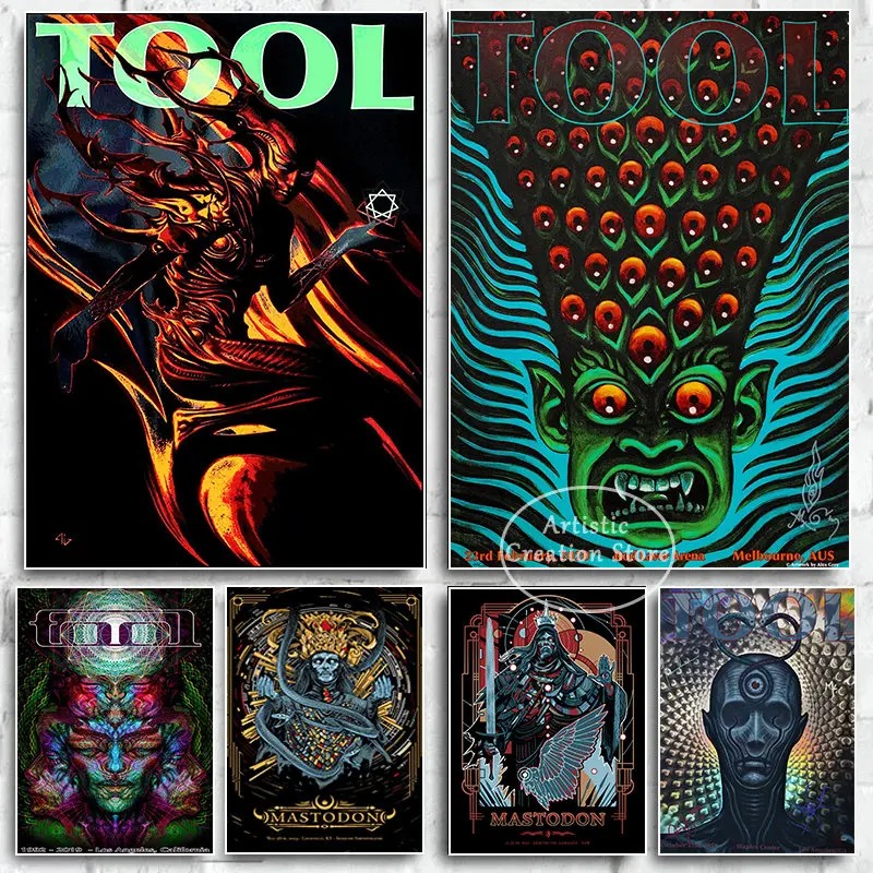 Tech Room Accessories - Tool Singer Pop Band Poster Prints