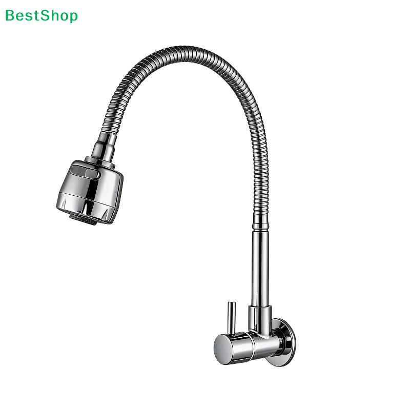 Tech Room Accessories - ⚑Wall Mounted Flexible Gooseneck Kitchen Faucet,360°
