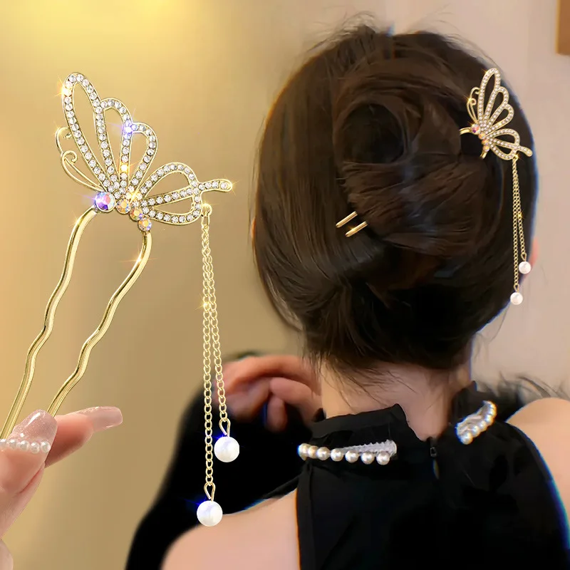 Antique style pearl rhinestone - Hi Tech Accessories recension och pris