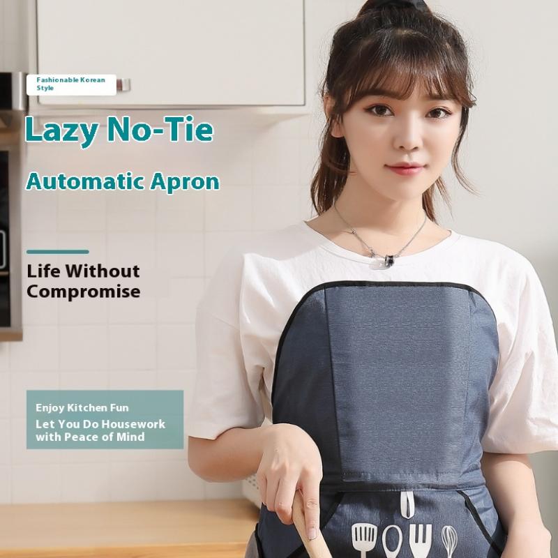 Korean Style Auto No-Tie Apron - Trending Tech Accessories recension och pris
