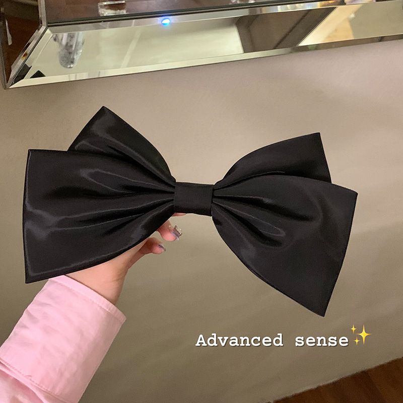 Extra Large Black Bow Hair Cli - Hi Tech Accessories recension och pris