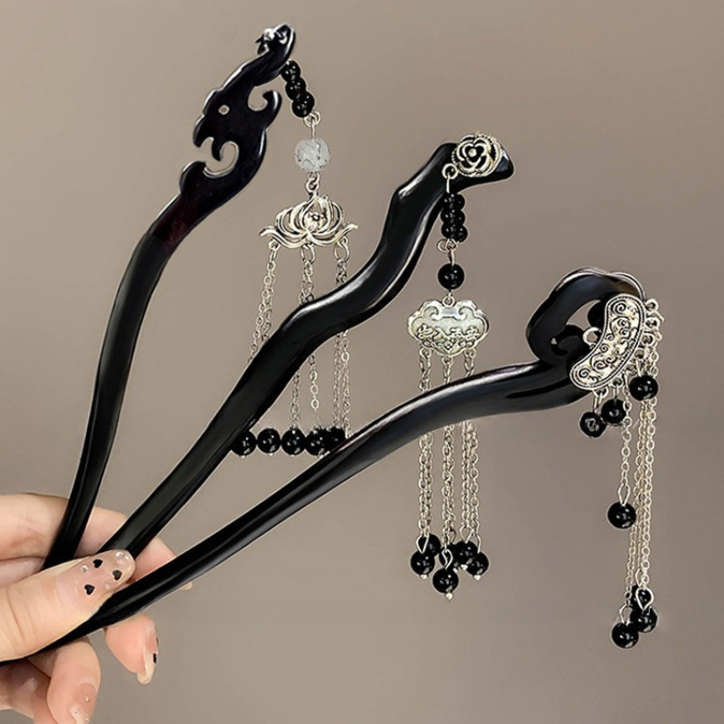 Wooden Hairpin High-end Feel N - Hi Tech Accessories recension och pris