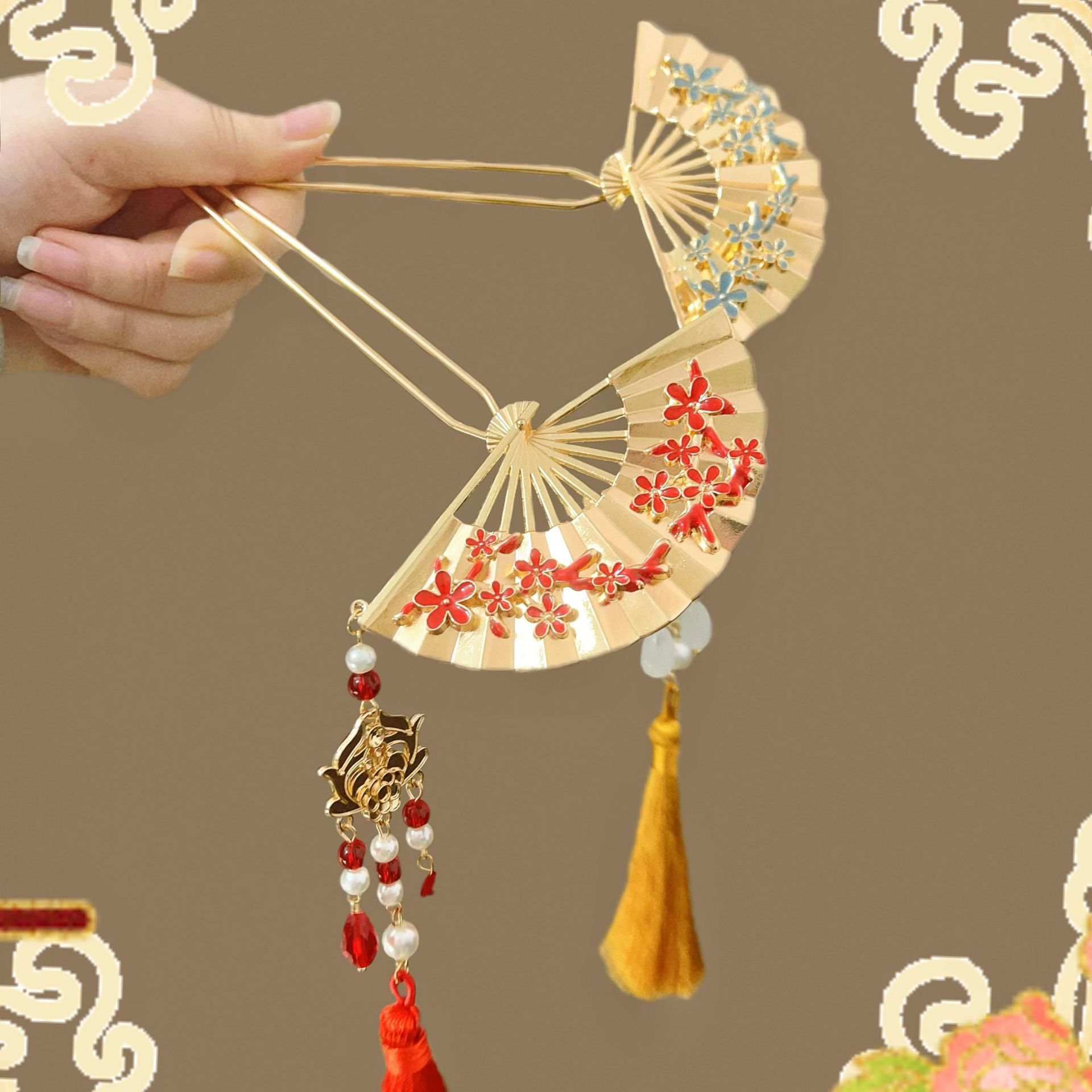 New Chinese style national fan - Hi Tech Accessories recension och pris