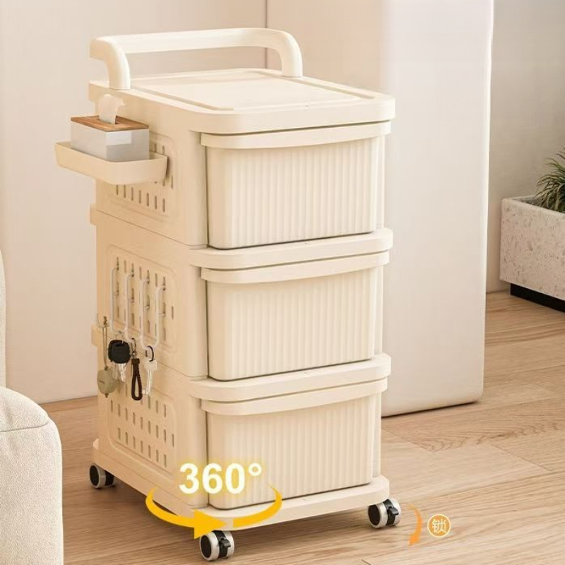 Rolling Storage Cart Pegboard  - Tech Room Accessories recension och pris
