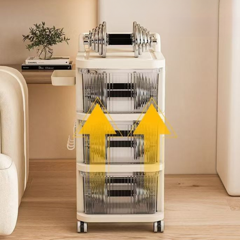 Rolling Storage Cart Pegboard  - Tech Room Accessories recension och pris