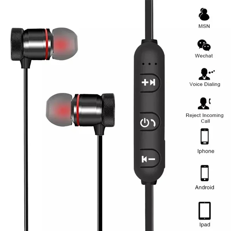 1-4Pcs Wireless Bluetooth Head - Power Bank Wireless recension och pris