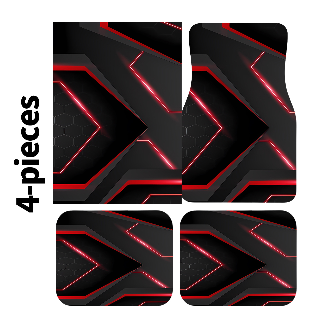 4pcs Set Of High-end Car Inter - Tech Inspired Accessories recension och pris