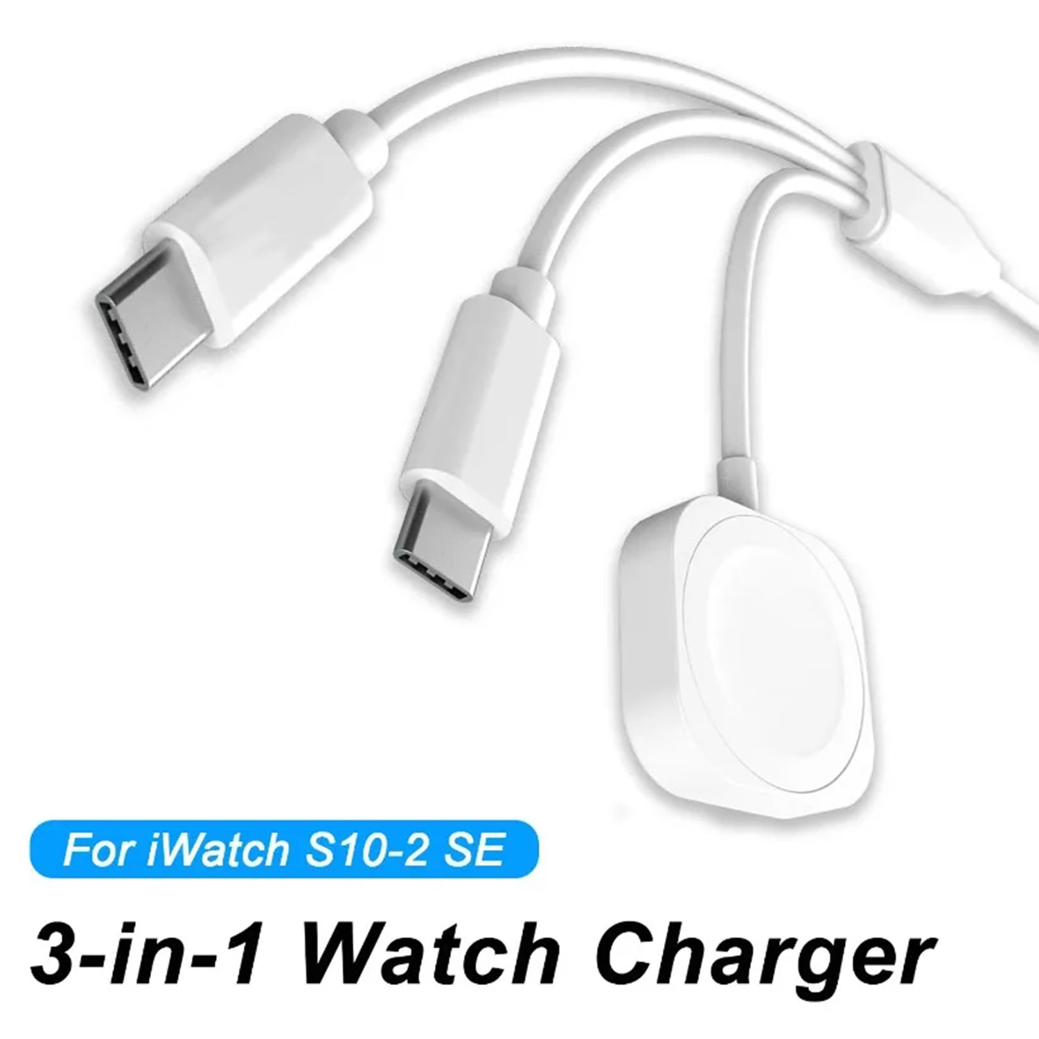 3 in 1  Magnetic Watch Charger - Power Bank Wireless recension och pris