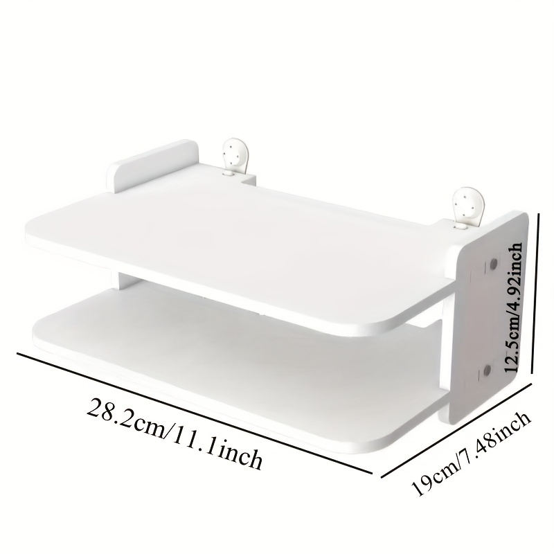 Wall-Mounted Router & Cable Or - Tech Table Accessories recension och pris