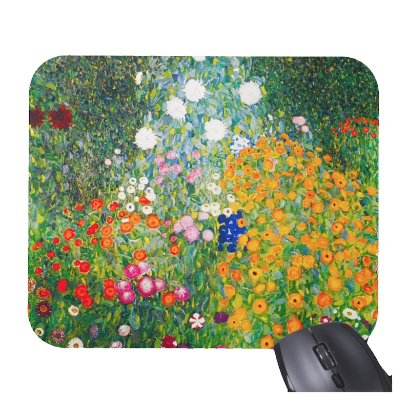Gustav Klimt Flowers Floral Mo - Tech Table Accessories recension och pris