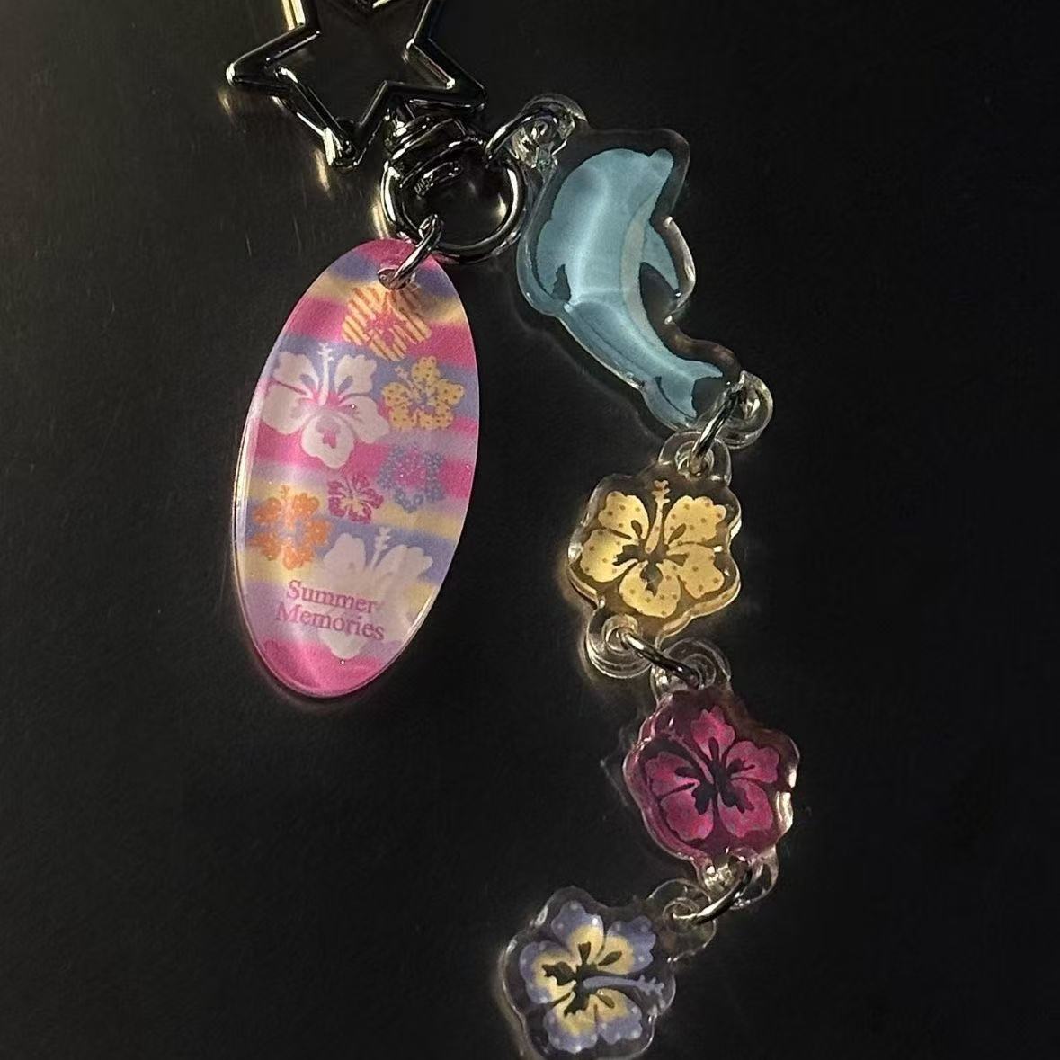 Summer Hawaiian Dolphin Hibisc - Tech Girl Accessories recension och pris