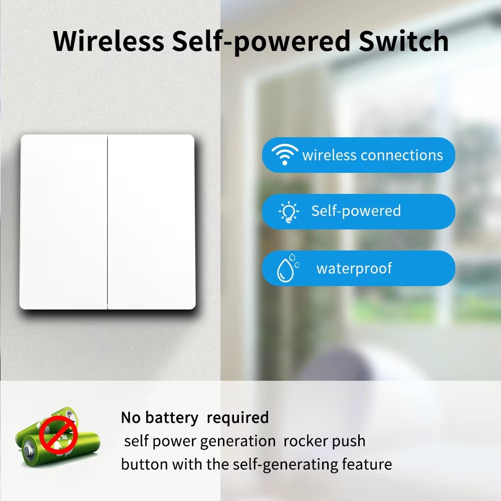 RF433 Self-Powered Wireless Li - Power Bank Wireless recension och pris