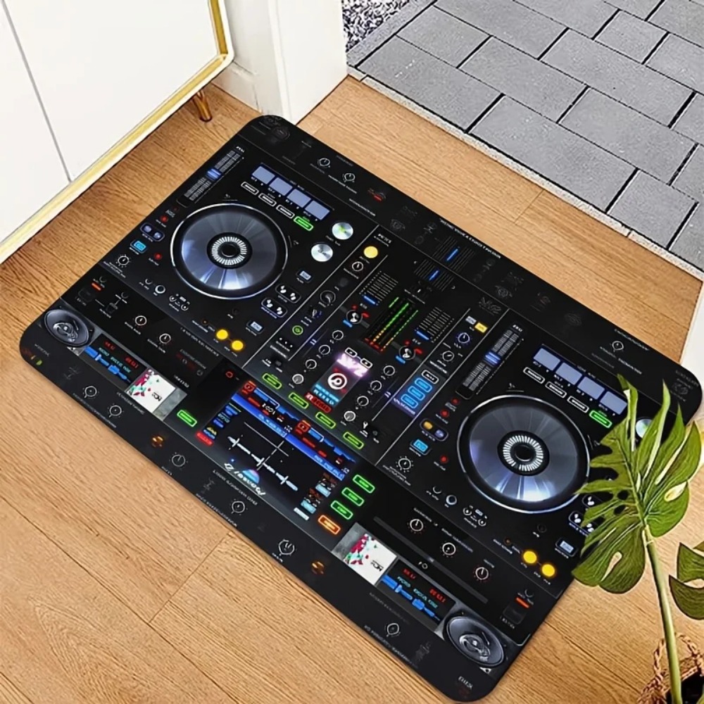 DJ Equipment Pattern 2D Flat P - Tech Room Accessories recension och pris