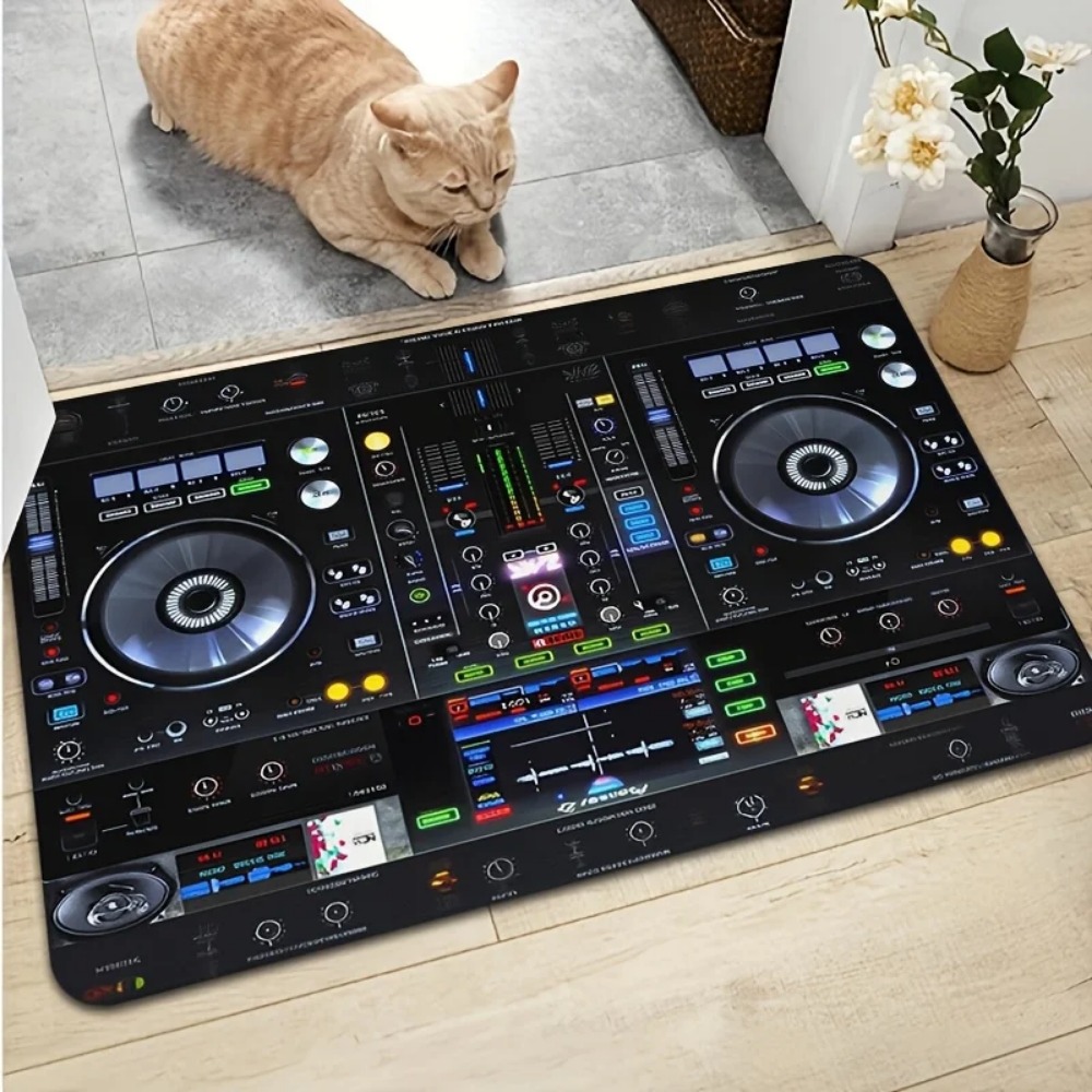 DJ Equipment Pattern 2D Flat P - Tech Room Accessories recension och pris
